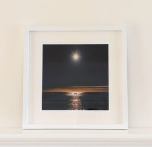 Spotlight on West Bay, Sarah McNulty, Lanta Photography, West Bay, Dorset, Coastal, Framed Print, seascape print, sea, fine art print