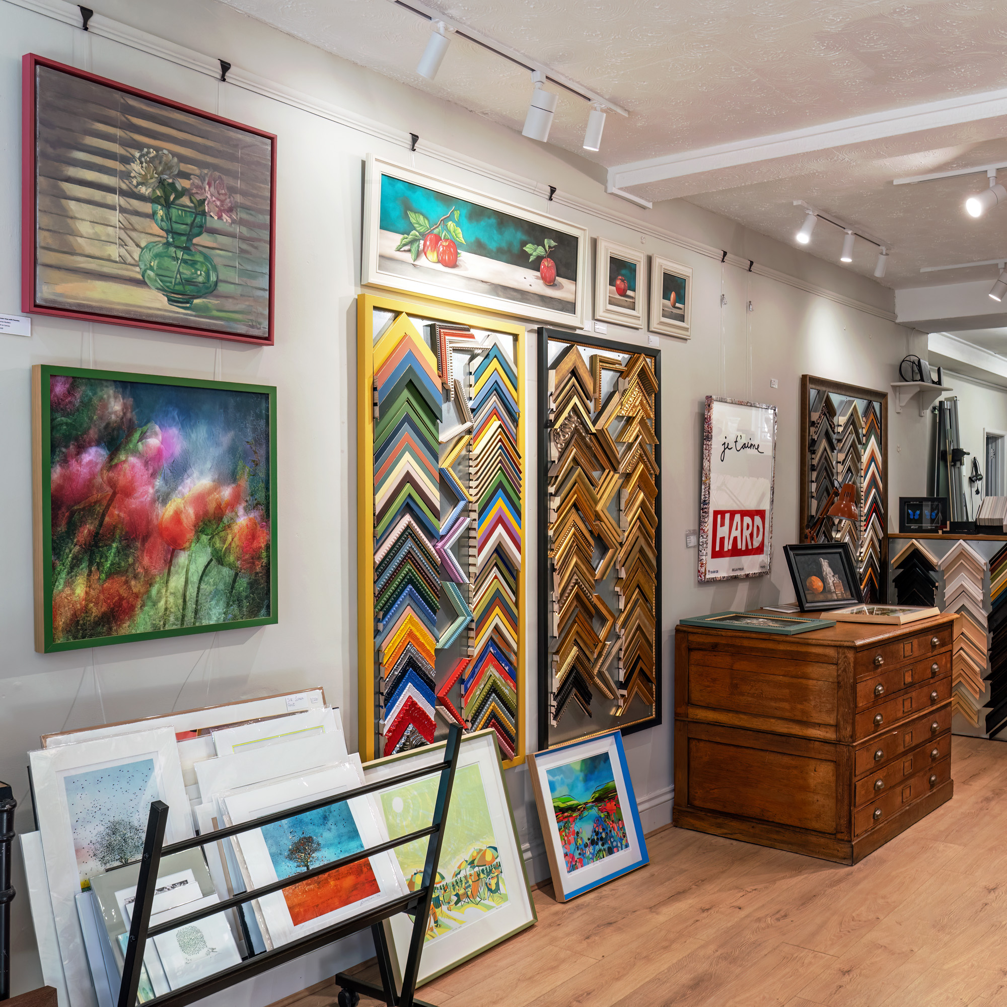Spring Canvas at the Art and Beyond Gallery in Crewkerne, Somerset.