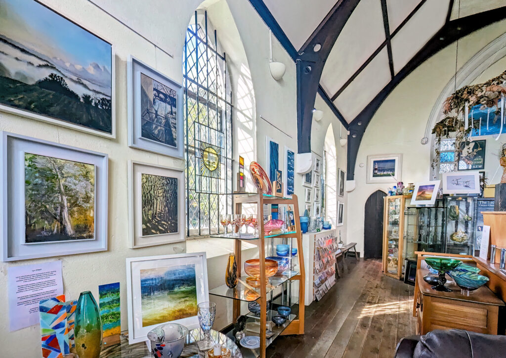 The Old Chapel Gallery in Abbotsbury, Dorset. Christmas Gift ideas 2025