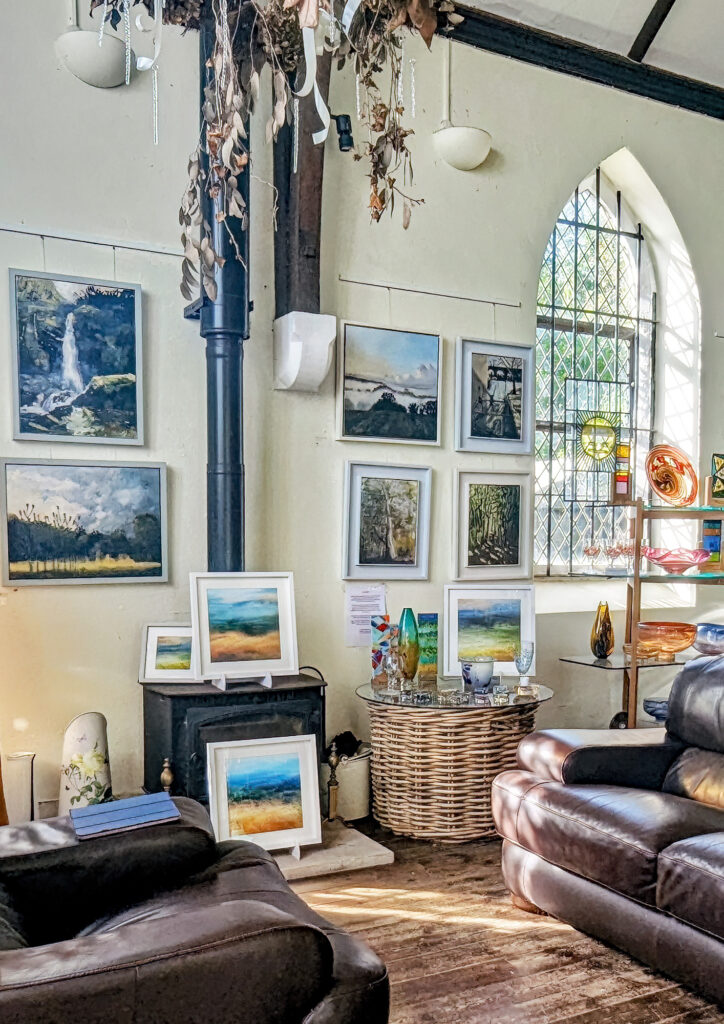The Old Chapel Gallery in Abbotsbury, Dorset. Christmas Gift ideas 2025