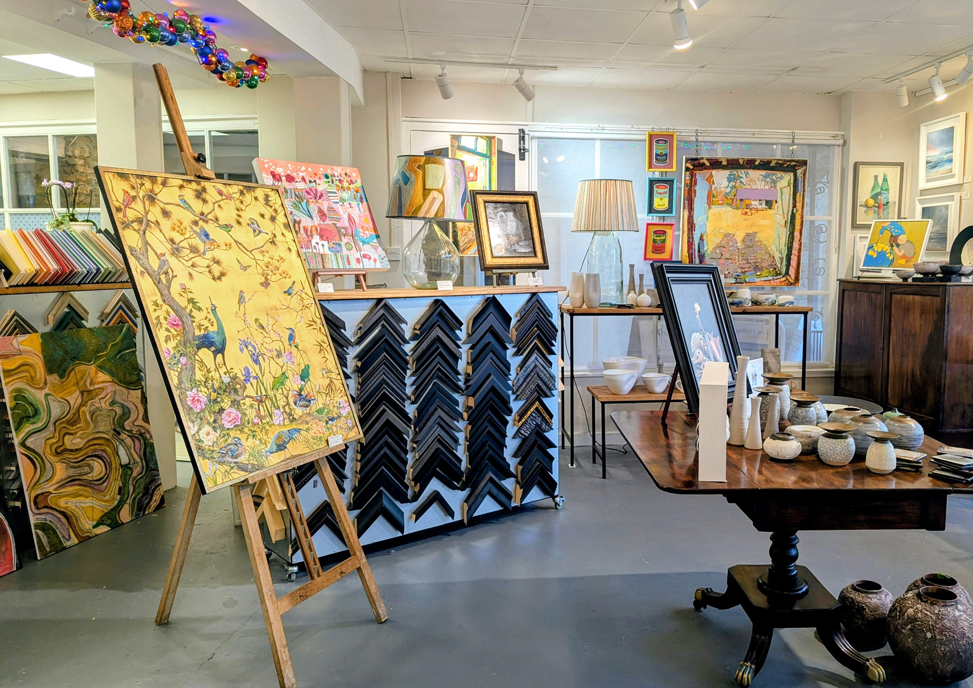 Art & Beyond Gallery & Framers, Beaminster, Dorset. Sarah McNulty Fine Art Prints, Dorset.