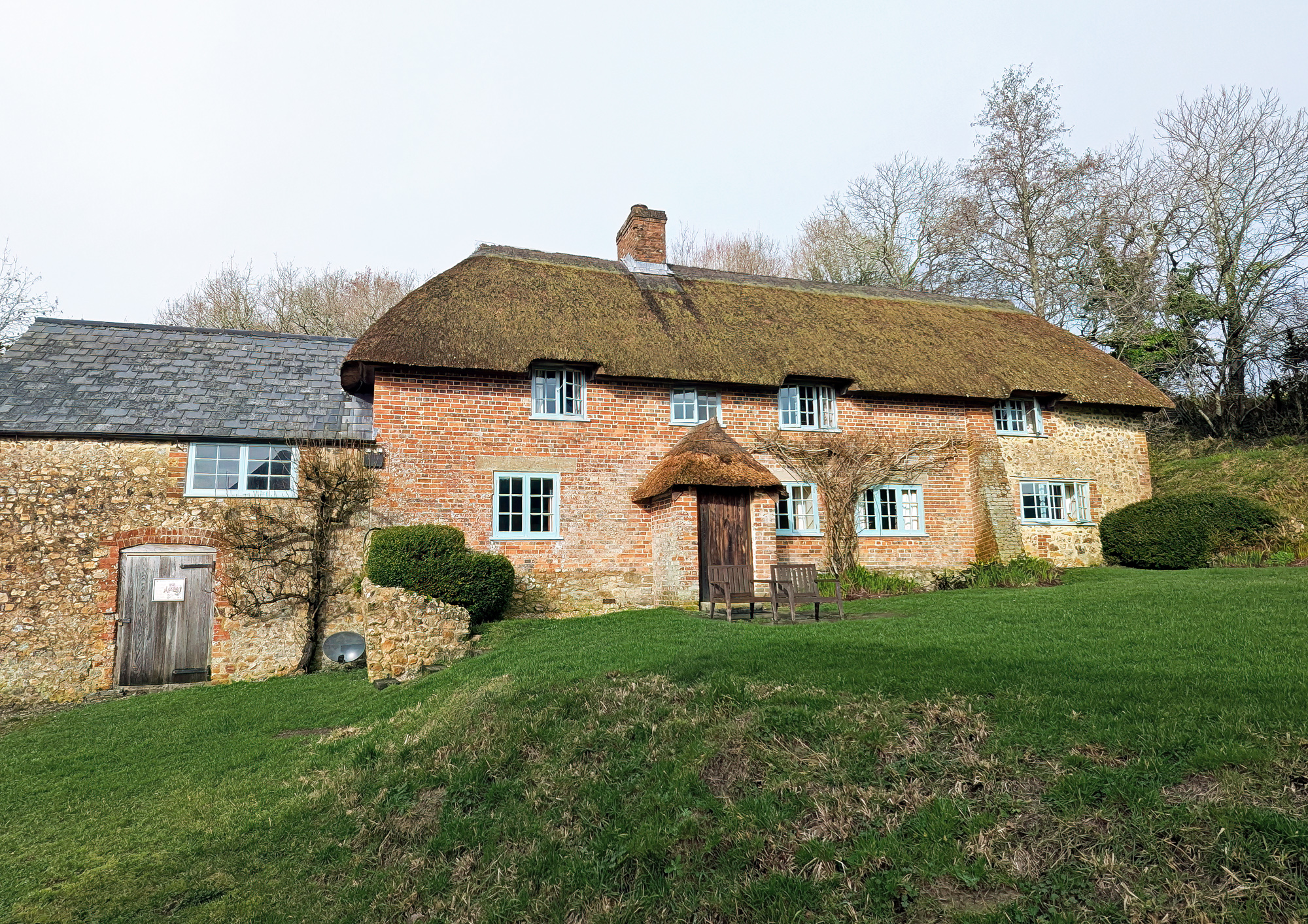 National Trust. Shedbush Farmhouse Holiday Cottage, Morcombelake, Dorset. Sarah McNulty framed prints commission.